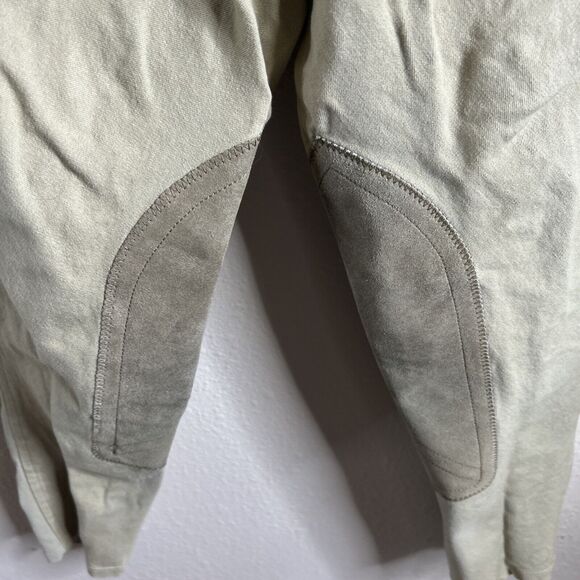 ARIAT Sport Women’s Breeches Pants 30R Biege Horse Riding Equestrian Side Zip - Picture 6 of 15